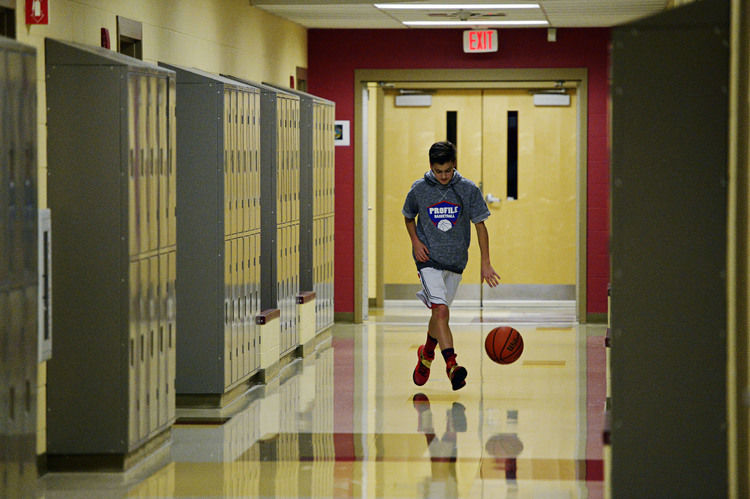 Sneaky Good: Profile senior Robie’s custom shoes step into NBA playoff limelight